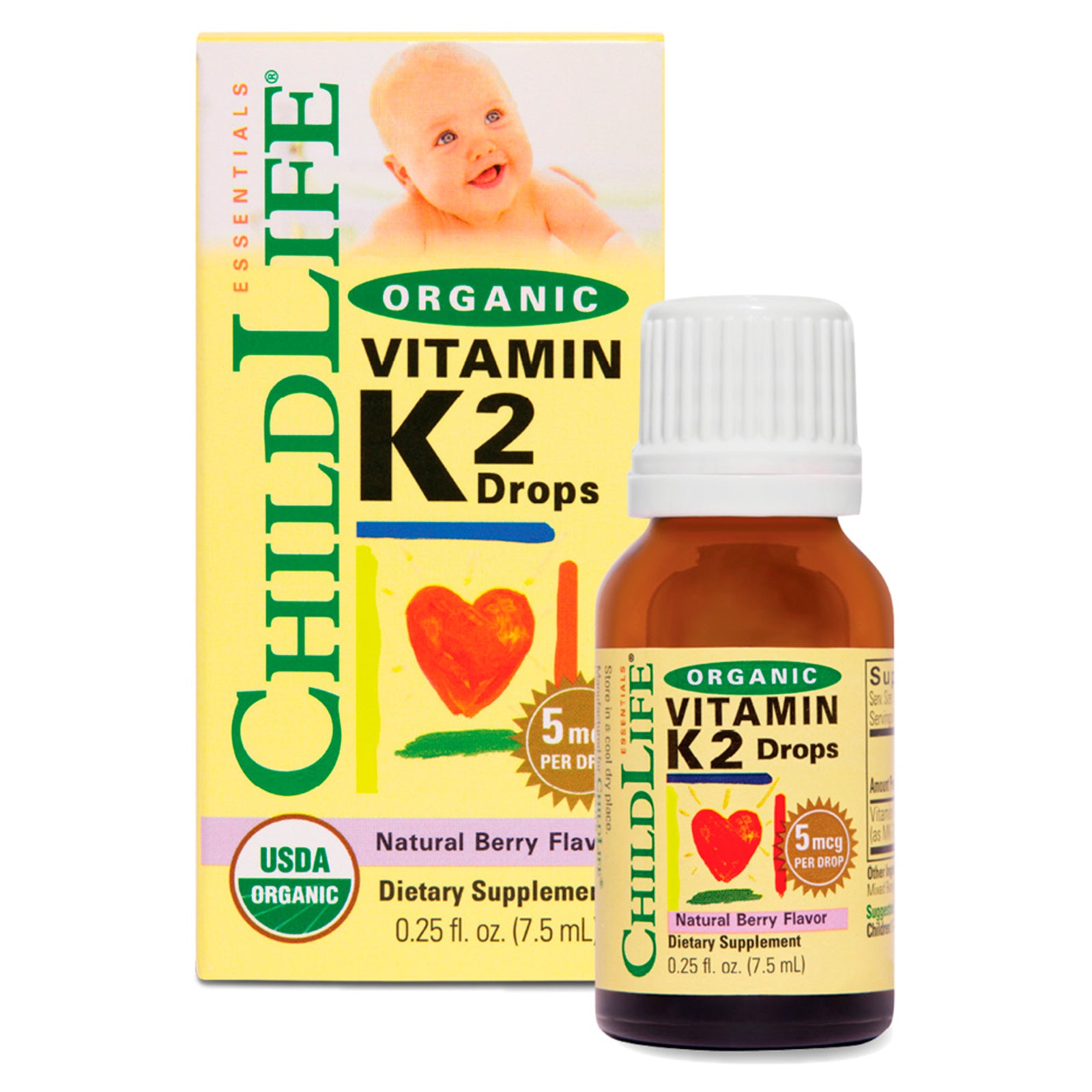 【子供用液状オーガニックビタミンK2 】7.5ml